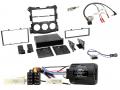 Einbauset mit Lenkradadapter fr Doppel DIN Autoradio in Nissan 370Z (09-13), Roadster - Bluetooth