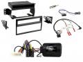 Einbauset mit Lenkradadapter fr DIN Autoradio in Nissan Tiida, Versa (C11, 2007-2011)