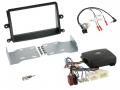 Einbauset mit Lenkradadapter fr Doppel DIN Autoradio in Mitsubishi L200 (08-15) - Kit