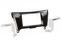 Einbauset mit Lenkradadapter fr Doppel DIN Autoradio in Nissan X-Trail, Qashqai (14-17) - 24Pin
