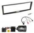 Einbauset mit Lenkradadapter fr DIN Autoradio in Renault Megane, Modus, Clio III - CAN