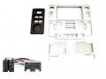 Radioeinbauset fr Doppel DIN Autoradio in Land Rover Defender (10-16) - Matt Light Silver