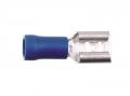 ACV Flachsteckhlse blau 1.5 - 2.5 mm / 4.8 mm (100 Stck) - 344801-2-P