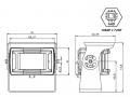 ACV 772000-6012 - Universal 170 Rckfahrkamera AHD, Transporter / Wohnmobil Weitwinkel