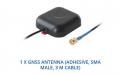 Teltonika 5G / LTE / WLAN Router RUTX50 black, Cat20, DL bis 3,3 Gbit/s, schwarz - TEL-RUTX50B