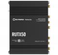 Teltonika 5G / LTE / WLAN Router RUTX50 black, mit 12V Kabel, Halterung, Anleitung - TEL-RUTX50B-12V
