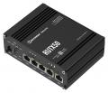 Teltonika 5G / LTE / WLAN Router RUTX50 black, mit 12V Kabel, Halterung, Anleitung - TEL-RUTX50B-12V
