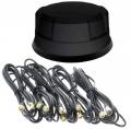 Panorama Dachantenne 4xLTE/ 5G/ 2xWLAN/ GPS HighPerformance schwarz mit 0,5m Kabelsatz - PAN-ANT505B