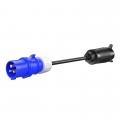 Bury PowerFlash Adapter CEE, 16 A, 1-phasig - 01.2346.600A