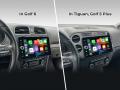 Dynavin D9-V9W Premium 192 GB - Navigation mit Touchscreen / DAB / Bluetooth fr VW Caddy, Golf 5+/6