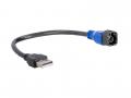 ACV USB Adapter VW diverse Fahrzeuge LVDS blau auf USB-A - 44-1324-007