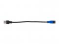 ACV USB Adapter VW diverse Fahrzeuge LVDS blau auf USB-A - 44-1324-007
