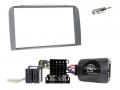 Radioeinbauset mit CAN-Bus fr Doppel DIN Autoradio in Alfa Romeo 147 / GT (2007-2010) - silber