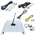 Dietz Antennentrger-Set A3 T4 - UKW, DAB+, GPS, DVB-T2, 23cm Stab, 5m Kabel - A3T4L500UNI