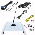 Dietz Antennentrger-Set A3 T4 - UKW, DAB+, GPS, DVB-T2, 43cm Stab, 5m Kabel - A3A3LT4L500UNI