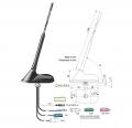 Dietz Antennentrger-Set A3 T4 - UKW, DAB+, GPS, DVB-T2, 43cm Stab, 5m Kabel - A3A3LT4L500UNI