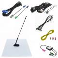 Dietz Antennentrger-Set A3 T3 - UKW, DAB+, GPS, DVB-T2, 43cm Stab, 5m Kabel - A3LT3L500UNI