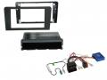 Radioeinbauset mit CAN-Bus fr DIN Autoradio in Audi A3 8P Quadlock (2003-2013) - schwarz