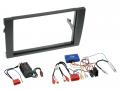 Radioeinbauset mit CAN-Bus f�r Doppel DIN Autoradio in Audi A4 Vollaktiv (2001-2008) - schwarz