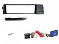 Radioeinbauset mit CAN-Bus f�r DIN Autoradio in BMW 3er (E46, 2002-2007) - schwarz, professional