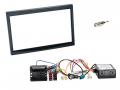 Radioeinbauset mit CAN-Bus f�r Doppel DIN Autoradio in Citroen C2, C3 (2008-2010) - schwarz