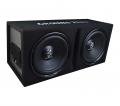 Ground Zero GZIB 2.30BR-Act - 2 x 30 cm Activ Subwoofer mit 400 Watt (RMS: 250 Watt)