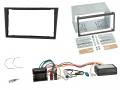 Radioeinbauset mit CAN-Bus f�r Doppel DIN Autoradio in Opel Corsa (D, 2009-2014) - stealth schwarz