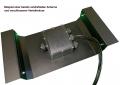 Antennentrger schwarz fr DZ_1030 5G Antenne, schwarz, 250x210x70x1,5mm, gekantet - 15950