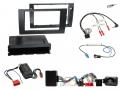 Einbauset mit Lenkradadapter fr DIN Autoradio in Audi A4 (2001-2008) - Vollaktiv