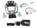 Einbauset mit Lenkradadapter fr DIN Autoradio in Ford Transit Connect ohne Display, 13-18 - nebula