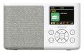 Kenwood CR-M33DAB-W - Tragbares DAB+ Radio mit Bluetooth und integrierten Akku, Wei