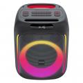 Kenwood AS-P200BT - Tragbarer Party-Lautsprecher mit 50 W RMS, dynamische Lightshow, 10 Stunden Akku