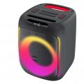 Kenwood AS-P200BT - Tragbarer Party-Lautsprecher mit 50 W RMS, dynamische Lightshow, 10 Stunden Akku