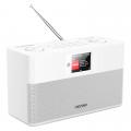 Kenwood CR-ST100S-W - Smart-Radio mit DAB+, Internetradio, UKW, Bluetooth, USB, Farbdisplay, Wei