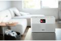Kenwood CR-ST100S-W - Smart-Radio mit DAB+, Internetradio, UKW, Bluetooth, USB, Farbdisplay, Wei