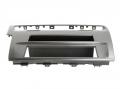 Einbaurahmen fr DIN Autoradio in VW Golf VII 7 (AU) 11/2012 - 05/2020 - silber