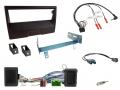 Einbauset mit Lenkradadapter fr DIN Autoradio in Volvo C30, S40, V50, C70 (2004-2013) - Aktivsystem