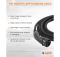 Lapp Mobility Ladekabel Typ 2, Mode 3, 20 A, 3-phasig, bis zu 11 kW, 3 m, schwarz - 75747
