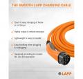 Lapp Mobility Ladekabel Typ 2, Mode 3, 20 A, 3-phasig, bis zu 11 kW, 10 m, orange - 75744