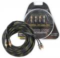 Ground Zero GZCC 2.0X-TP - High-Quality Cinchkabel mit Metallsteckern 2 m