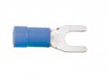 ACV Gabelkabelschuh 1,5mm - 2,5mm / 4,4mm blau (100 Stck) - 344340-2-p
