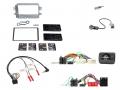 Einbauset mit Lenkradadapter fr Doppel DIN Autoradio in KIA Carnival III (2007-2013)