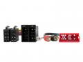 Aktivsystemadapter mit ISO Adapter 2 Kanal (Cinch auf Mini-ISO) - fr Audi A2, A3, A4, A6, A8, TT