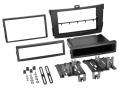 Einbauset mit Lenkradadapter fr DIN Autoradio in Toyota Corolla (2009-2013) - schwarz