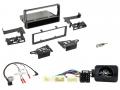 Einbauset mit Lenkradadapter fr DIN Autoradio in Toyota Hilux (2005-2011)