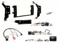 Einbauset mit Lenkradadapter fr Doppel DIN Autoradio in Toyota Prius (04-09), Display, Rckfahr