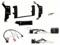 Einbauset mit Lenkradadapter fr Doppel DIN Autoradio in Toyota Prius (2004-2009)