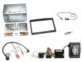 Einbauset mit Lenkradadapter fr Doppel DIN Autoradio in Citroen Berlingo (08-18), PDC hinten