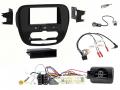 Einbauset mit Lenkradadapter fr DIN Autoradio in Kia Soul (17-19) - piano, Navigation