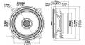 Alpine S2-S50 - 13 cm 2-Wege-Lautsprecher mit 170 Watt (RMS: 55 Watt)